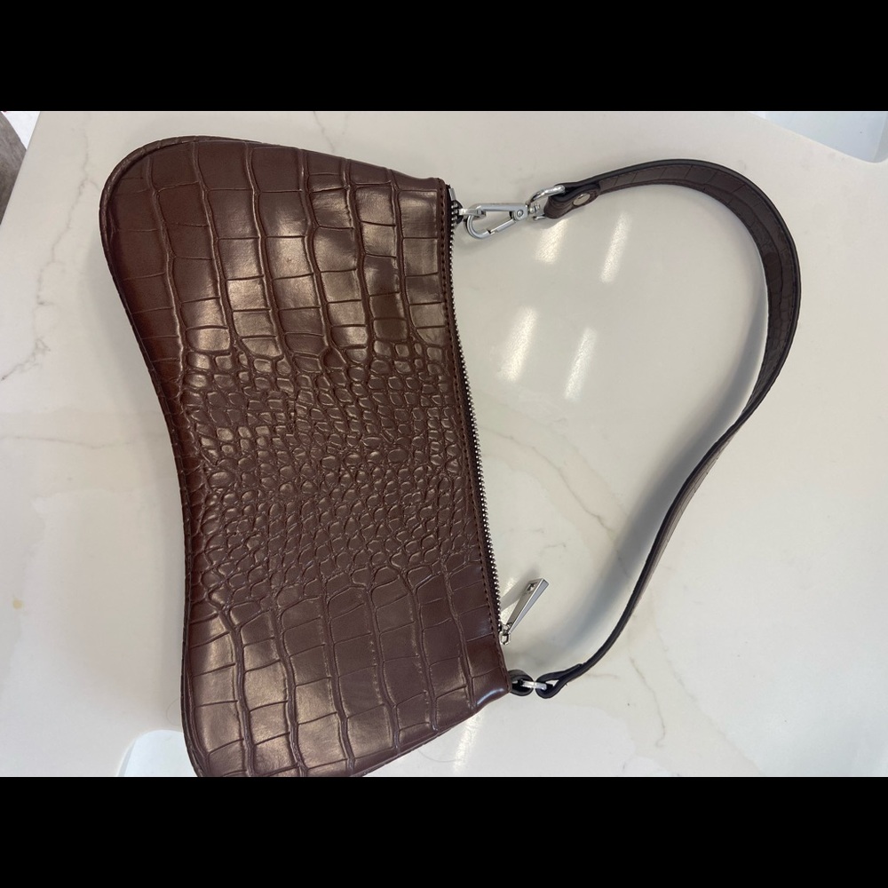 JW Pei Snakeskin Shoulder Bag like new
